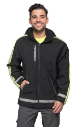 Softshell BLACK FLUO