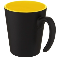 Kubek ceramiczny Oli o pojemności 360 ml z uchwytem