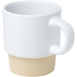 Olympia kubek do espresso z glinianym dnem, układany w stosy, 130 ml