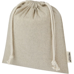 Pheebs torba na prezent z bawełny z recyklingu, 150 g/m2, GRS, 1,5 l