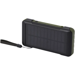 Soldy powerbank solarny 10 000 mAh z dynamem z recyklingu
