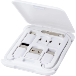 Savvy modułowy kabel do ładowania z recyklingu z uchwytem na telefon