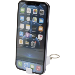 Aggia podstawka pod telefon z bambusa z zabawką sensoryczną