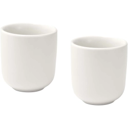 Male filiżanki ceramiczne do espresso 90 ml - zestaw 2 sztuki