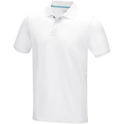 Męska organiczna koszulka polo Graphite