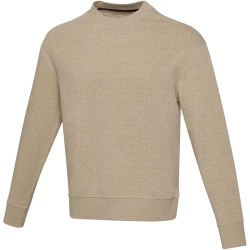 Jet sweter unisex Aware™ z okrągłym dekoltem z materiałów z recyklingu